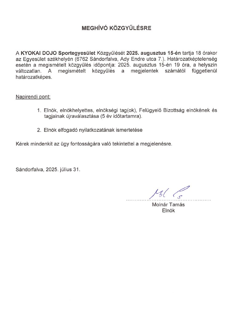2025.08.15 Közgyűlési meghívó