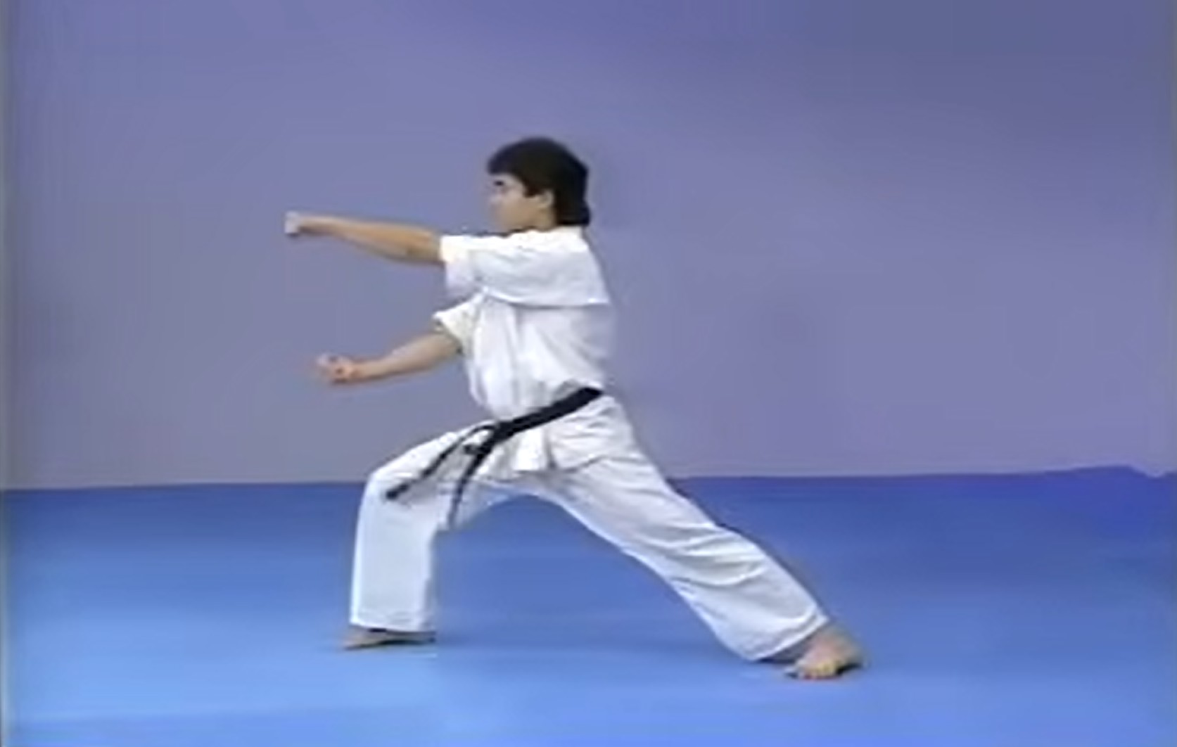 morote seiken jodan-chudan tsuki